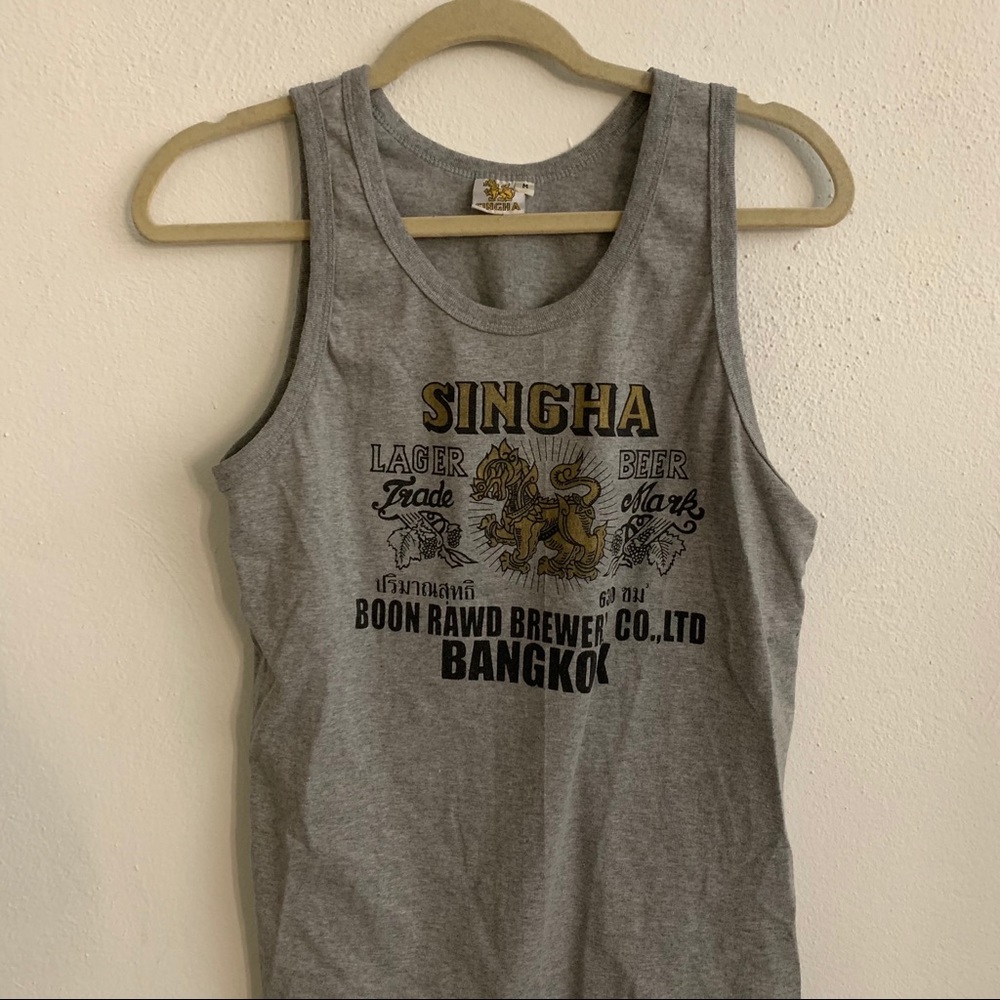 🖤 3 for 20 ✨Vintage Thai beer Singha tank